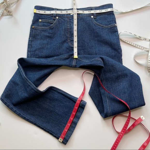 Escada J507 Cropped Flare Jeans EU 36 / US 6 - Picture 15 of 16